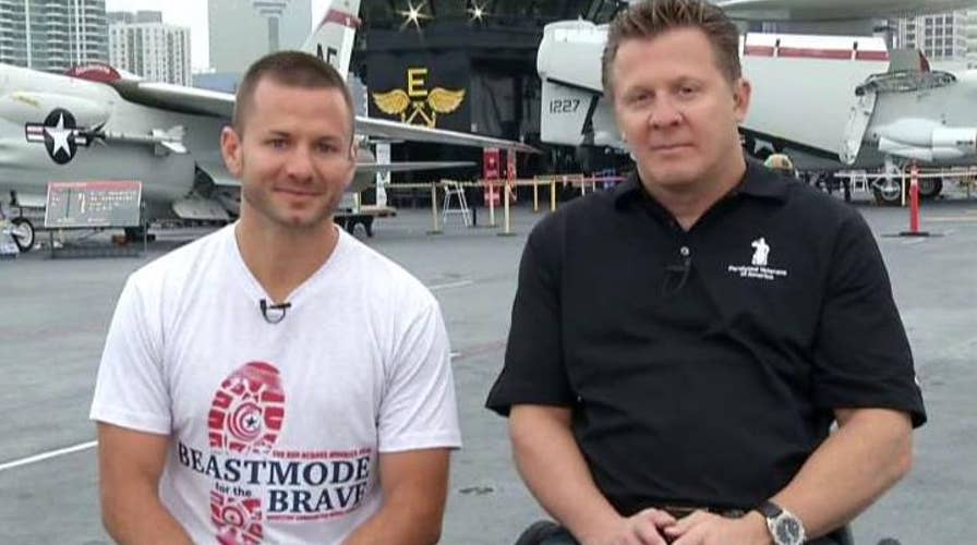 Man prepares to run across America to support veterans 