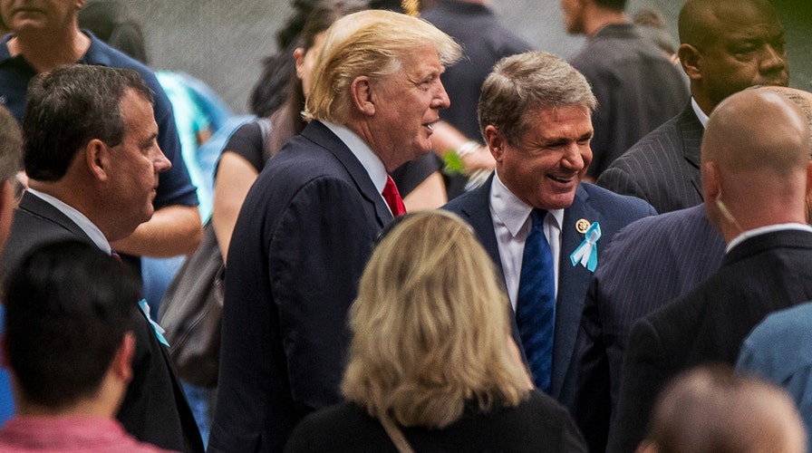 Trump puts politics aside to pay respects at Ground Zero