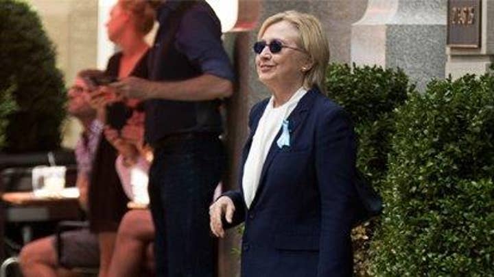 Is Clinton's health 'an issue'?