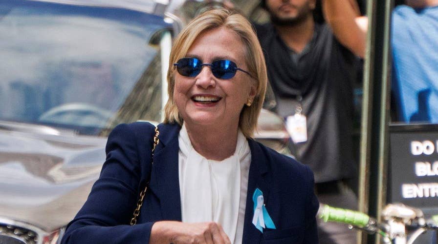 Hillary Clinton home with pneumonia