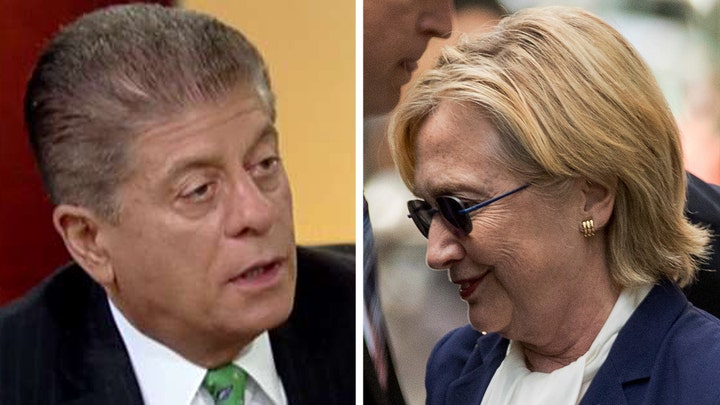 Napolitano: If Clinton lays low Trump will take off