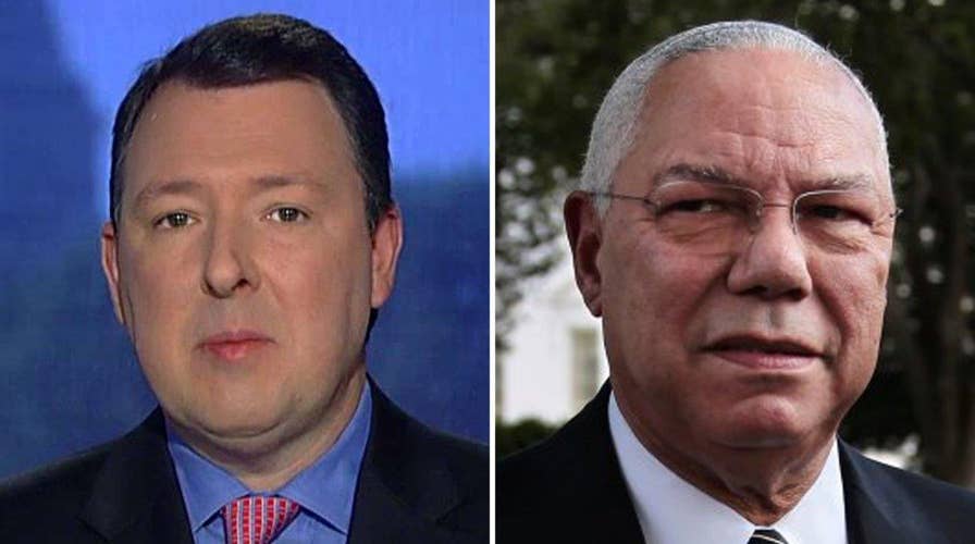 Thiessen: Powell's public silence on Clinton