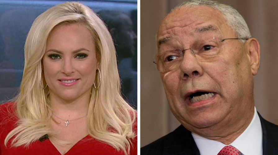 Meghan McCain: Colin Powell is covering himself right now