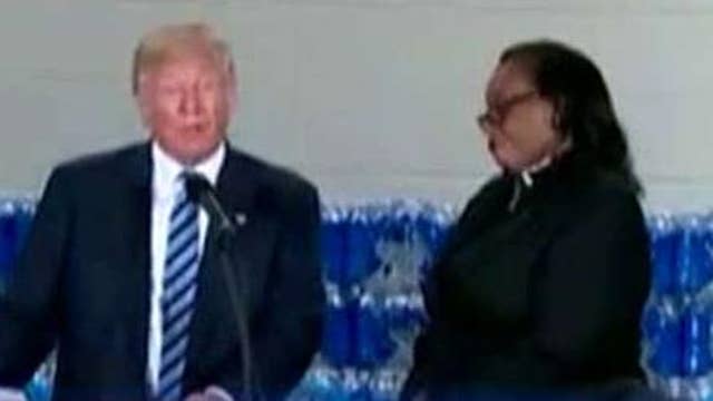 Was Trump lured into a trap at Flint, Michigan church?
