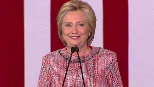 Clinton: Great to be back on the campaign trail