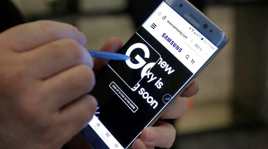 Feds recall 1 million Samsung Galaxy Note 7s