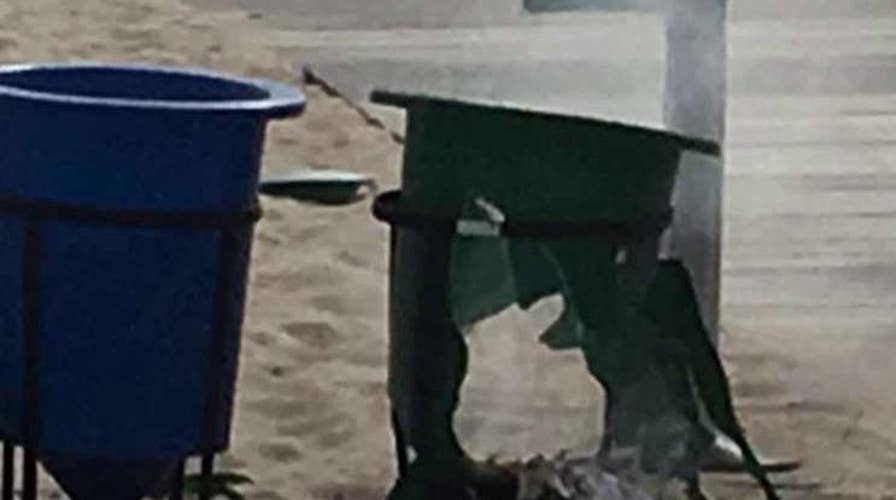 Pipe bomb explodes before Marines charity event