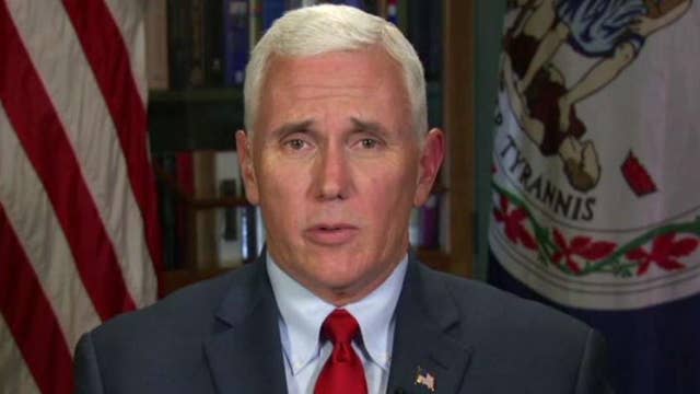 Mike Pence responds to President's criticism of Trump