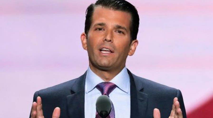 Donald Trump Jr. under fire for Skittles tweet