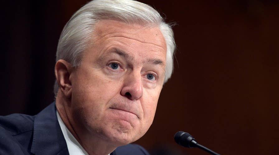 Wells Fargo CEO faces angry lawmakers on Capitol Hill
