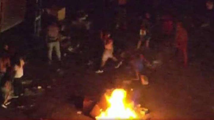 Riots break out in Charlotte following police shooting 