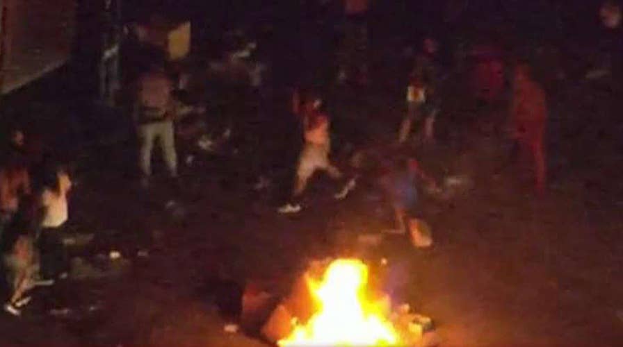 Riots break out in Charlotte following police shooting 