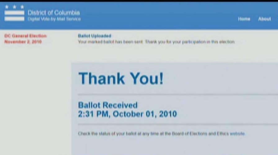 Professor exposes vulnerability of DC's online voting system