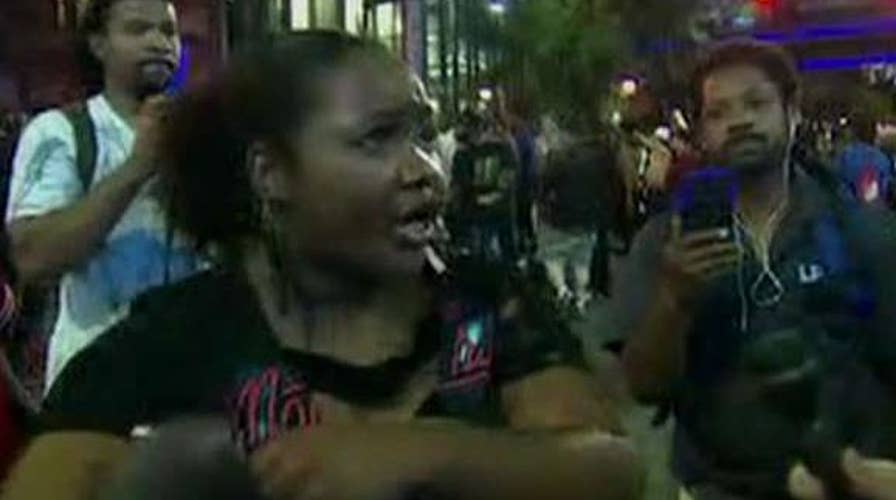 Journalists caught between police, protesters in Charlotte