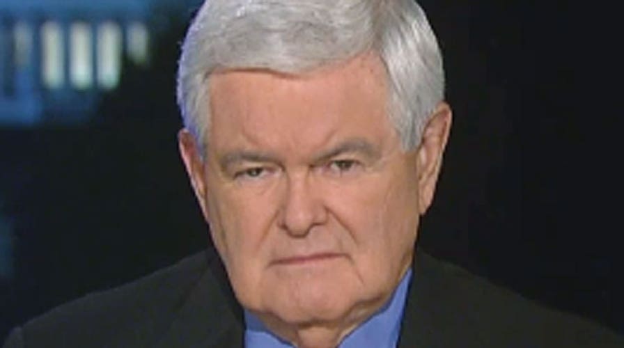Newt Gingrich on protests: Television maximizes the problem