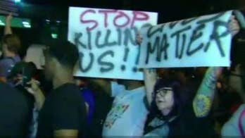 Fourth night of Charlotte protests is largely peaceful