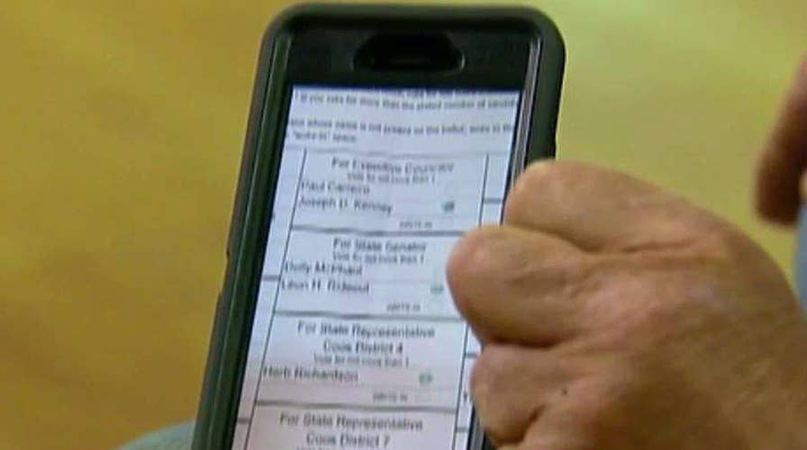 Voting booth selfies are at the center of a federal case