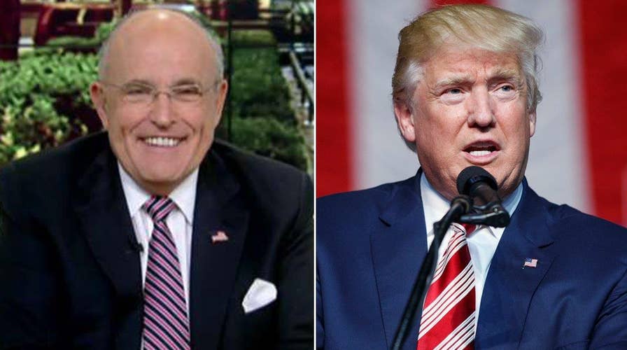 What advice does Rudy Giuliani have for Donald Trump?