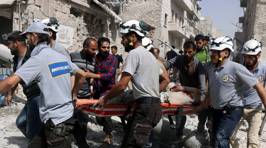 Syrian government airstrike kills nearly two dozen in Aleppo