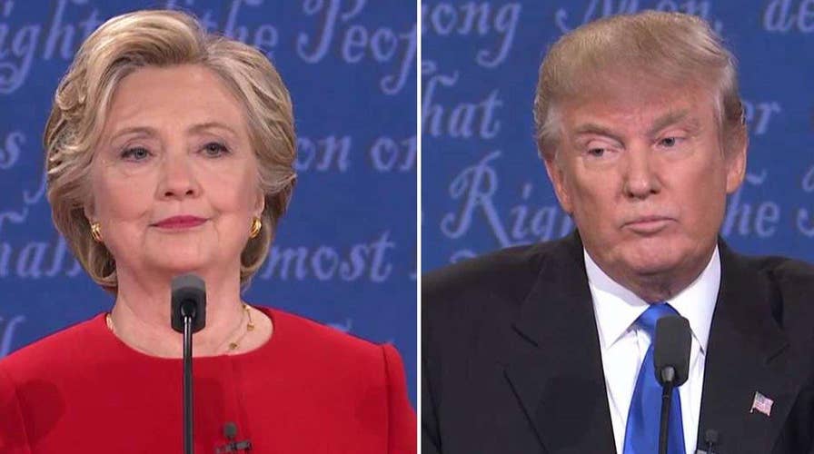 Trump denies supporting war in Iraq, hits Clinton's judgment