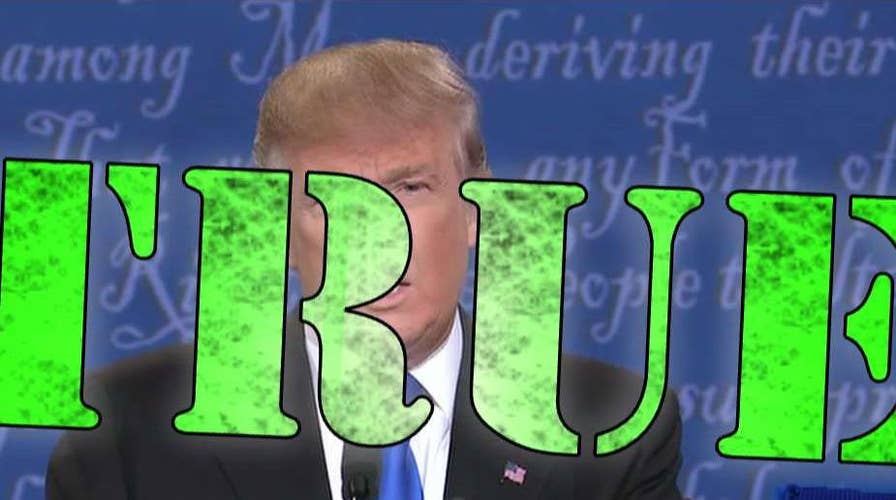 Fact-checking the candidates' debate claims