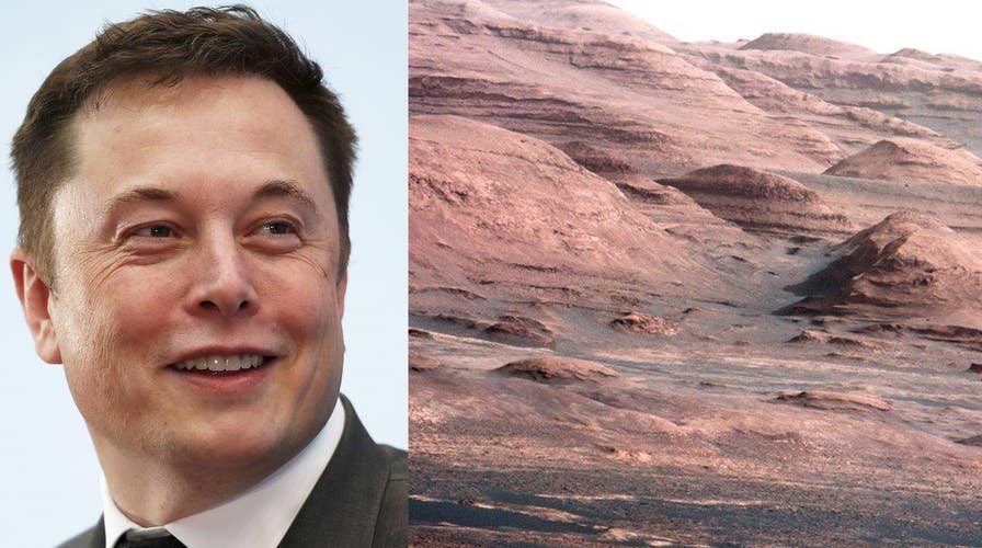 Elon Musk outlines plan for future Mars colonization