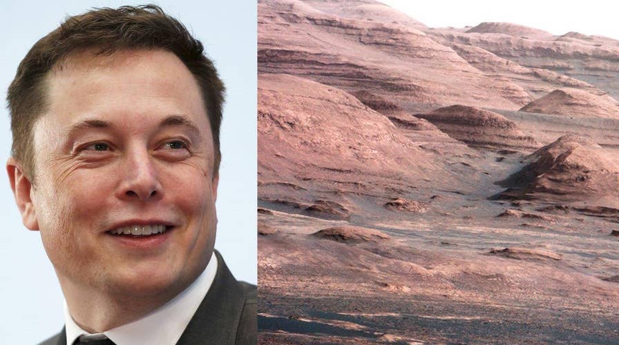 Elon Musk outlines plan for future Mars colonization