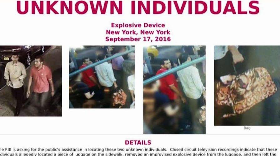 FBI believes two men in NY bombing are no suspects