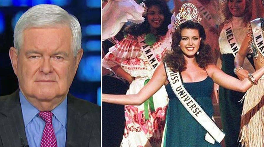 Gingrich: Miss Universe attack may blow up in Clinton's face