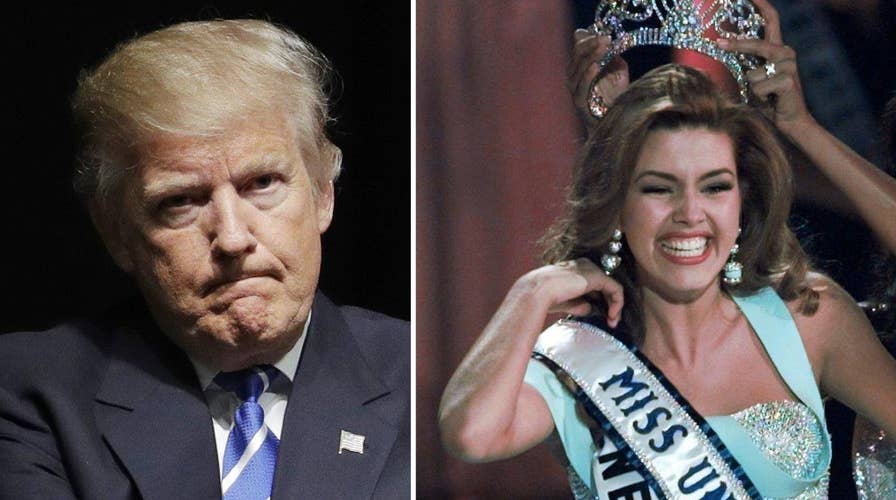 Halftime Report: Trump vs. Miss Universe