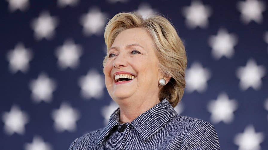 Hillary Clinton is trying to convince Iowans to vote for her