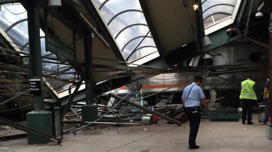 Debate over 'positive train control' amid NJ train crash