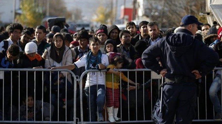 What happens to refugees after they arrive in America?