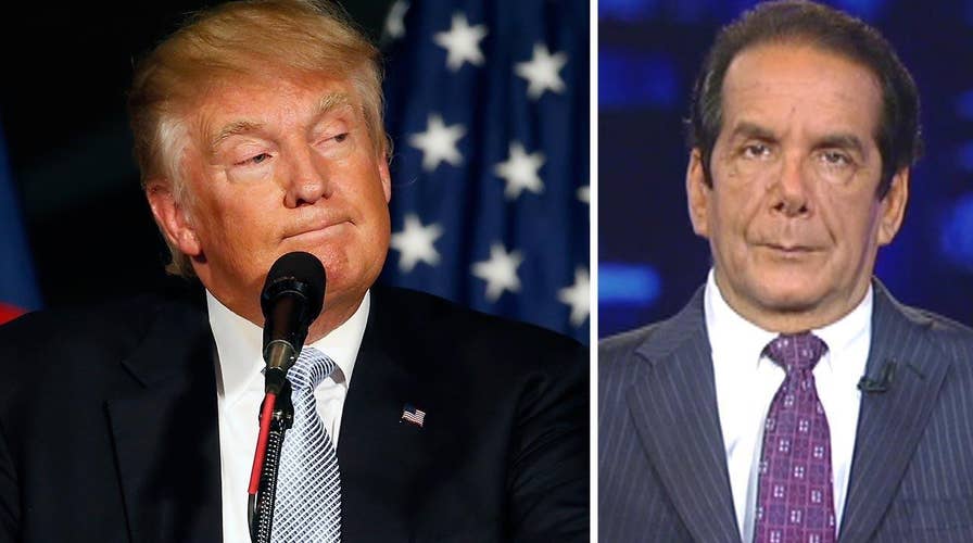 Krauthammer: Trump needs to stop falling for traps