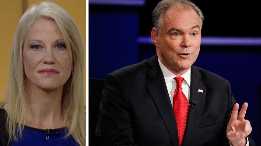 Kellyanne Conway: Kaine was awful, ignored female moderator