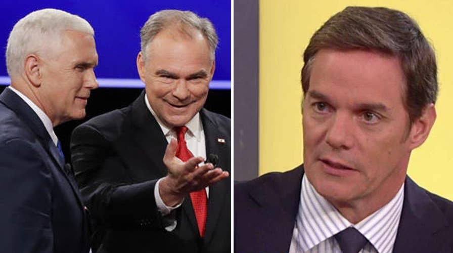 Hemmer gives Kaine, Pence a 'C' for defending running mates