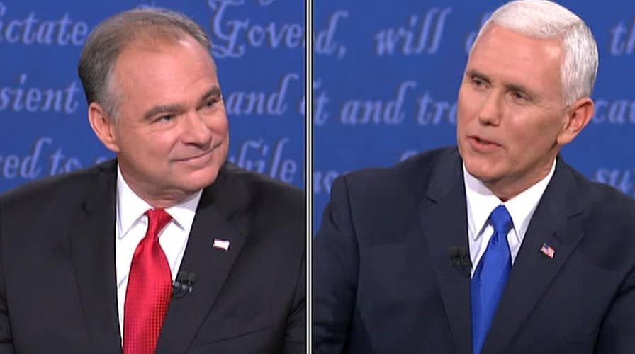 The best of the vice presidential debate