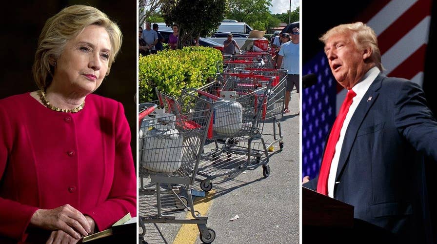 How could Hurricane Matthew impact the election?