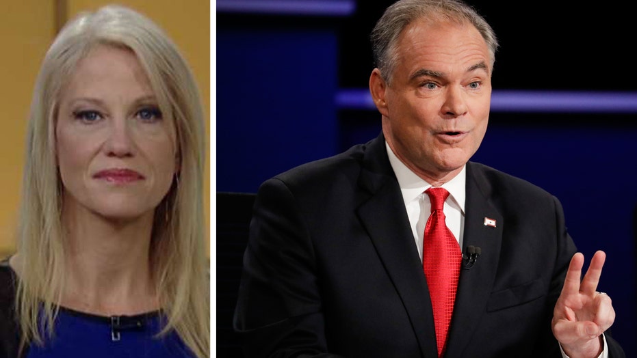 Kellyanne Conway: Kaine was awful, ignored female moderator
