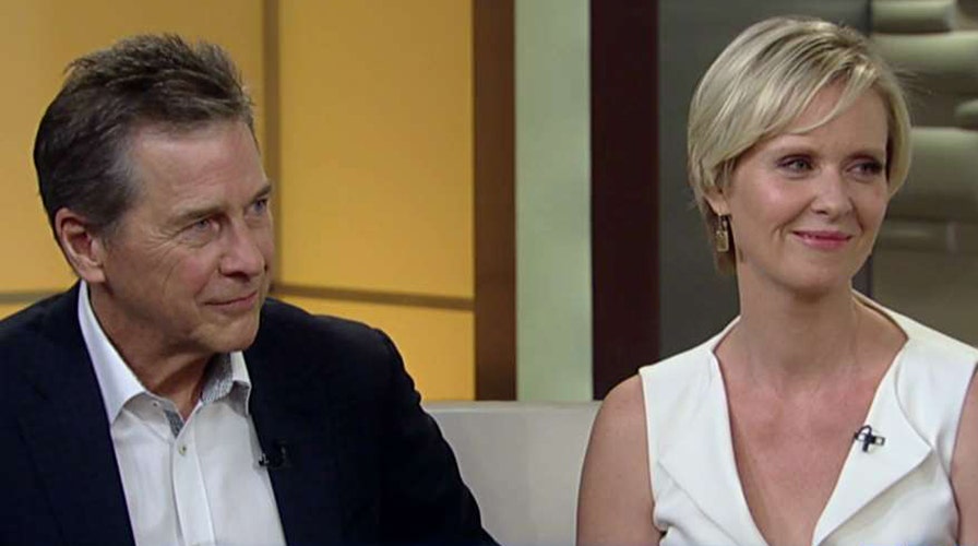 Stars talk taking on roles of Ronald and Nancy Reagan