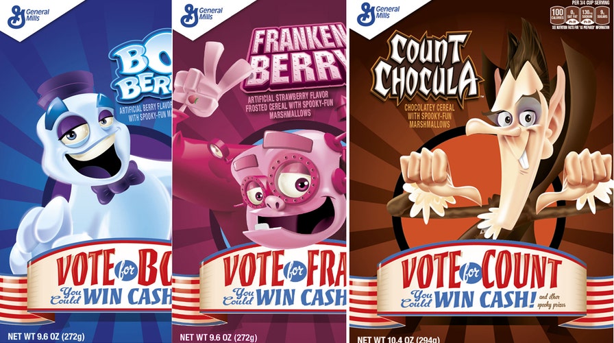 Classic monster cereals get a political reboot