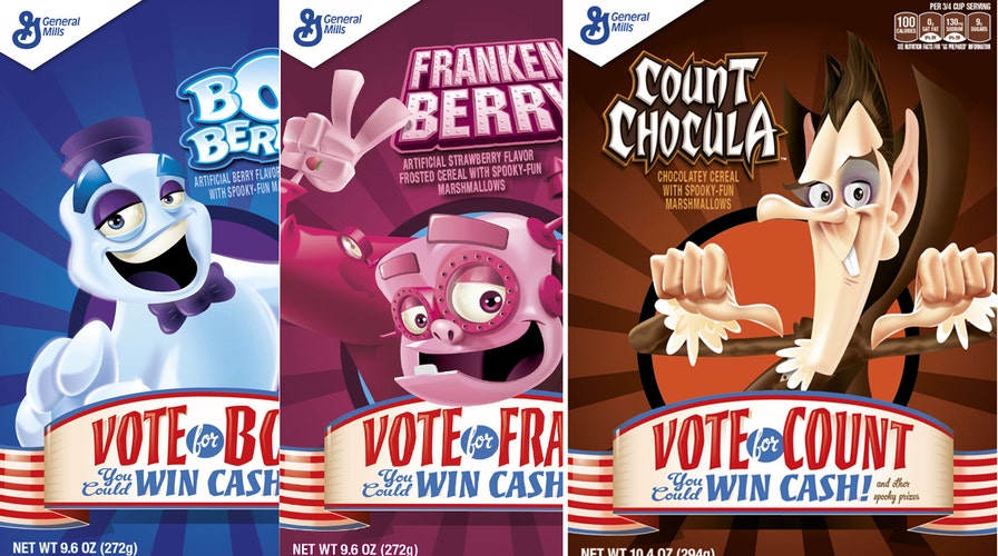 Classic monster cereals get a political reboot