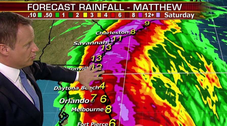 Hurricane Matthew likely to hug east coast, impact vast area