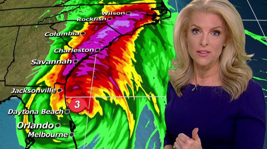Storm surge feared as Hurricane Matthew crawls north