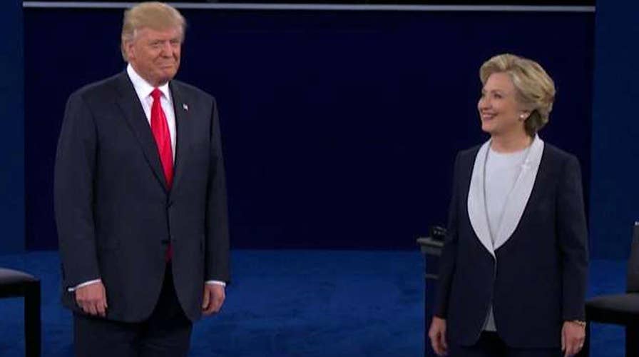 Part 1 of second presidential debate at Washington Univ.