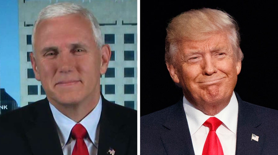 Mike Pence: I'm proud of my running mate