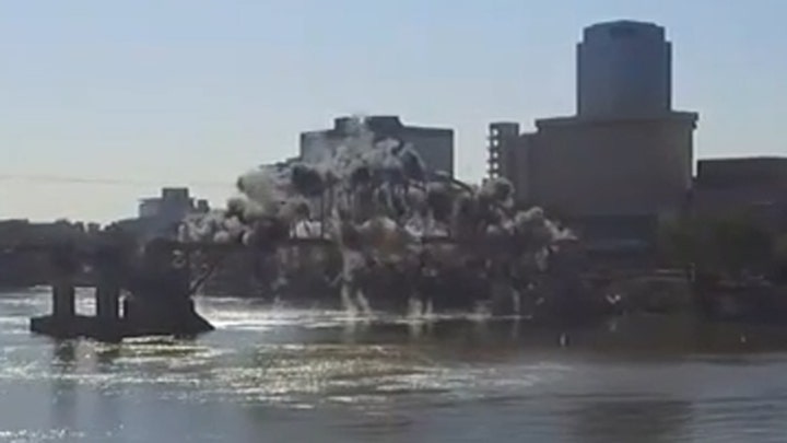Implosion fail: Bridge stays standing in demolition attempt