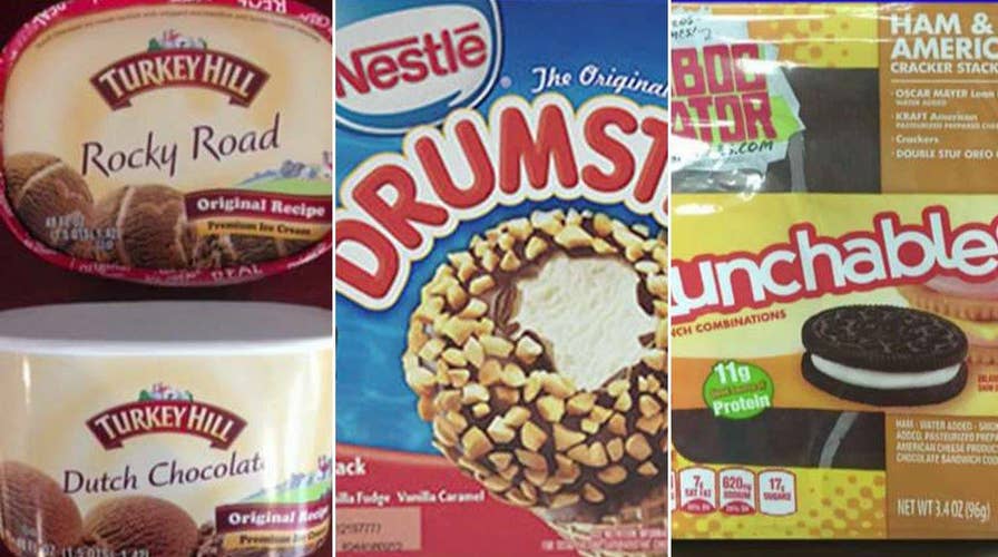 Kraft, Nestle and Turkey Hill recall products