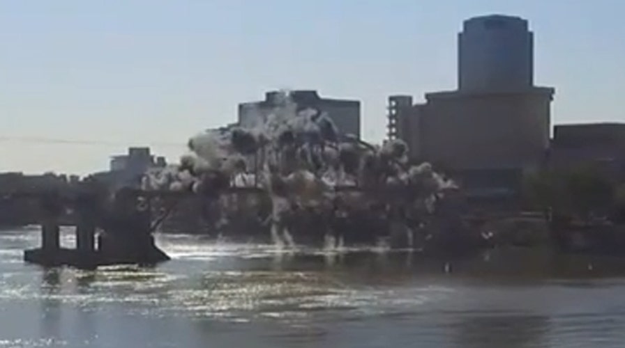 Implosion fail: Bridge stays standing in demolition attempt