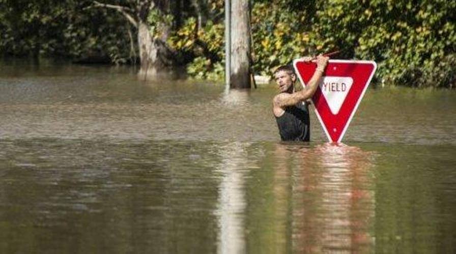 Flooding continues in aftermath of Hurricane Matthew